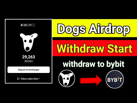 Dogs Token Withdrawal |Dogs Token Withdraw On Bybit|Dogs Token Deposit Bybit| Dogs কয়েন বাইবিটে নিন