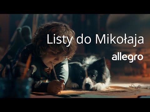 Listy do Mikołaja | reklama świąteczna Allegro 2022