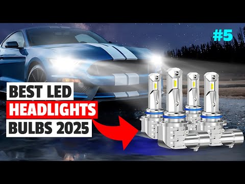 5 Best LED Headlight Bulbs for Your Car in 2025: AUTOONE, SEALIGHT, AUXITO, RCJ & More!