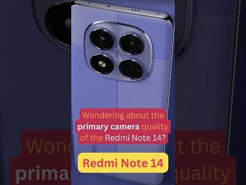 Wondering about the primary camera quality of the Redmi Note 14? #redminote14