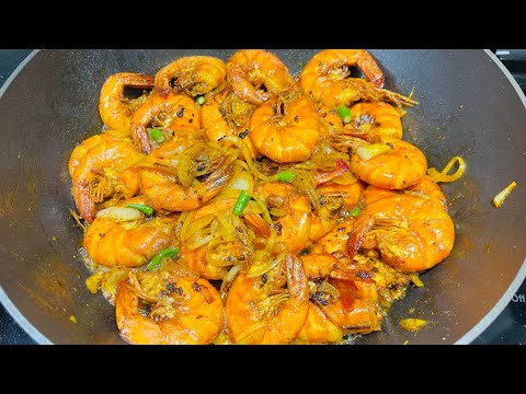 Best Fried Shrimp and Onion Stir Fry Recipe