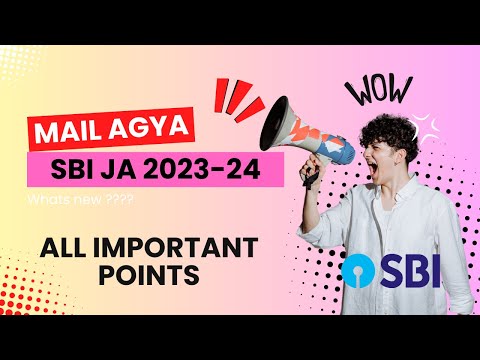 SBI JA 2023 Offer letter recieved all important points to rember #sbija #sbiresult #sbiclerk