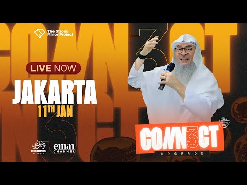 Sheikh Assim Al Hakeem Is LIVE from Jakarta! | Connect 3.0 ✨