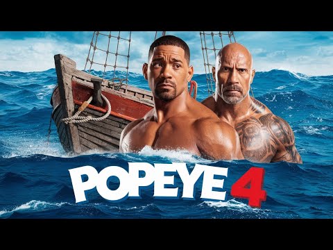 Popeye 4 (2025) Movie || Will Smith, Dwayne Johnson, Robin Williams, || Review And Facts