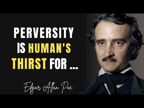 These Life lessons Reveals The True Dark Side of Human Nature | Edgar Allan Poe Quotes