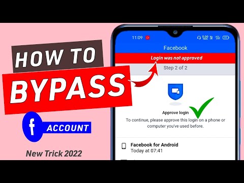 how to bypass login was not approved fb account | Login approval needed 2022 | tips km