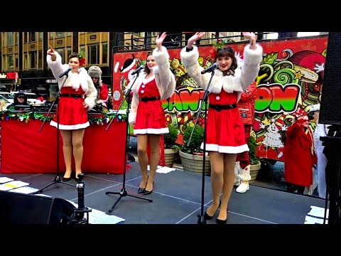 NEW YORK SantaCon Christmas Joy 🎅 Manhattan NYC Holiday Season