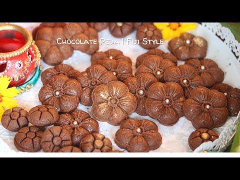 Chocolate Peda Fiji Style | Peda recipe no cooking