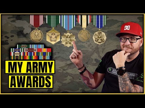 Explaining my Army awards and medals