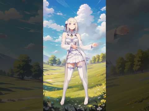 Emilia エミリア - Re:Zero Re:ゼロ - POKEDANCE