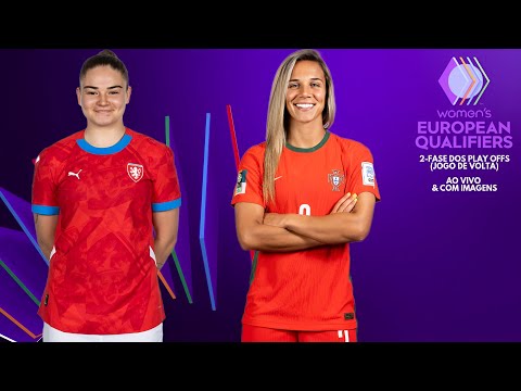 República Tcheca 🇨🇿X🇵🇹 Portugal: Eliminatórias Da Euro Feminina 🏟🏆: Jogo De Volta