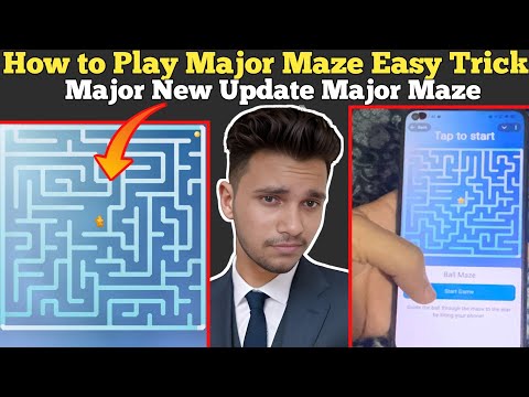 How to Play Major Maze | Major Maze Easy Trick get 350 Star | Major Maze Play Trick