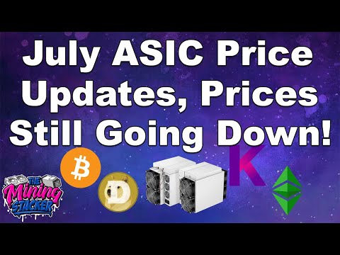 ASIC Crypto Mining Pricing July Updates New Lows on Bitcoin Miners , Antminer E9 Pro , and Others !