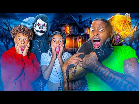 We SURVIVED The SCARIEST Haunted House!!