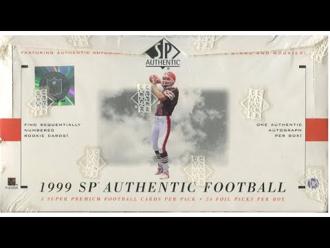 1999 Sp Authentic Football Hobby Box Break