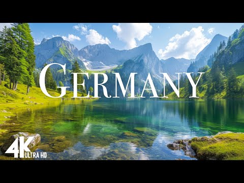 FLYING OVER GERMANY (4K UHD) - Relaxing Music Along With Beautiful Nature Videos(4K Video Ultra HD)