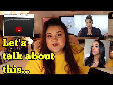 Let's Talk About Marlena Stell, Makeup Geek and FALSE Copyright Strikes...