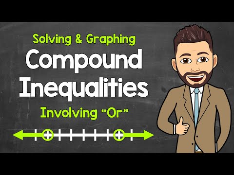 Solving and Graphing a Compound Inequality Involving "Or" | Math with Mr. J