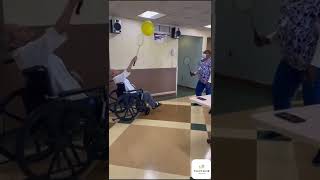 Residents & staff fun games in Nursing Home!