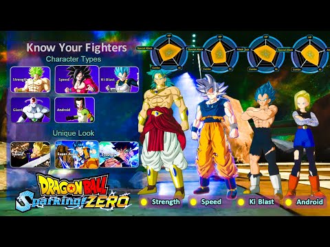 DRAGON BALL: Sparking! ZERO - All New Character Types & Fighting Styles