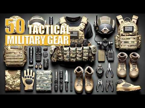 50 Incredible Tactical Military Gear & Gadgets You Must Have