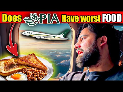 Honest Review of PIA In-Flight Breakfast at 45,000 ft | PIA Food Experience 2024 | JED to ISB