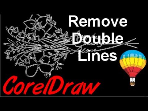 Corel Draw Tips & Tricks Remove Double LInes