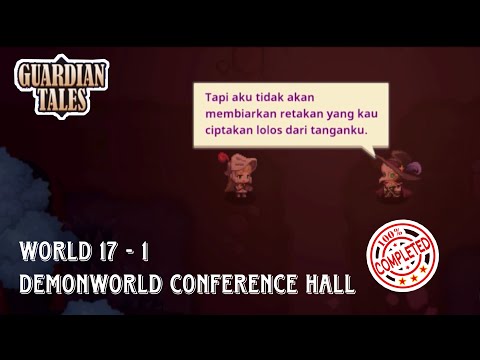 DEMONWORLD CONFERENCE HALL | Guardian tales world (17-1)