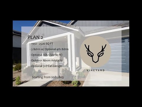 Williams Ranch Castaic, CA ( Vineyard Floor Plan 2 ) - Walkthrough Home Tour