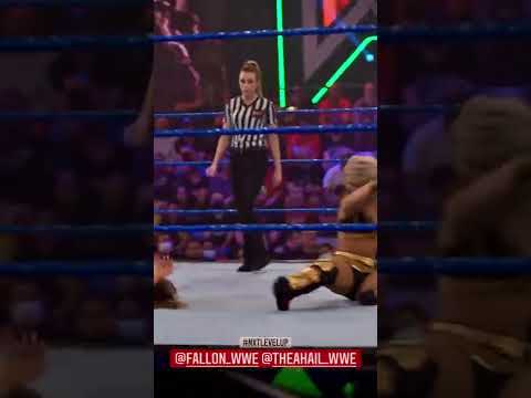 Fallon Henley vs Thea Hail best action fight in the WWE NXT Diva Match | WWE New Diva Stars #shorts