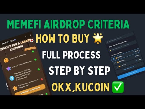 Memefi Airdrop Eligible Criteria | How To Buy Telegram Stars 🌟 | Memefi Airdrop Big Update