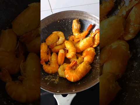 big size prawns fry