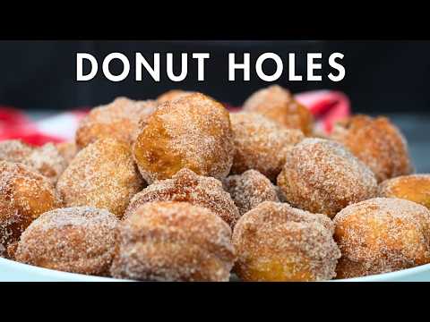 How to Make Homemade Donut Holes | Easy and Delicious Recipe