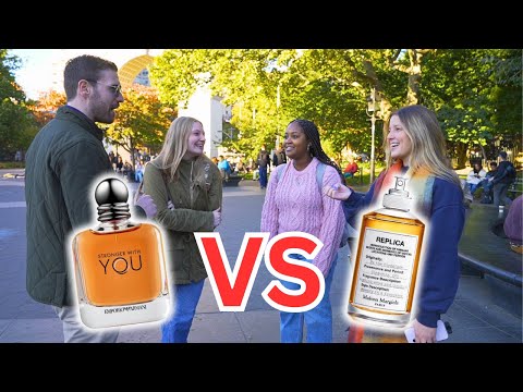 Emporio Armani Stronger With You EDT vs Replica By The Fireplace (Fragrance Battle Womens Reactions)