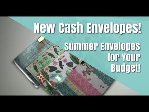 *New* Cash Envelopes for Summer / Vacation Season | Project Share / Available Sets