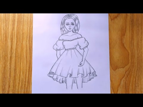 How to draw a girl | how to draw face Step by step in easy way | how to draw girl face for beginners