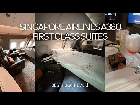 We flew in the World’s Best First Class Seats | Singapore Airlines A380 Suites Full Experience