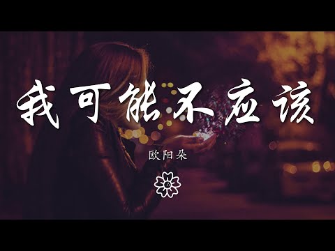 歐陽朵 - 我可能不應該『我可能不應該 用力推開你』【動態歌詞Lyrics】