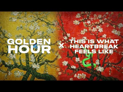 JVKE - "golden hour" perfectly transitions into "this is what heartbreak feels like"