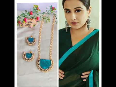 vidya Balan or sakhisaheli ki jewellery #shorts #shortvideo #onlineshopping #vidyabalan #fashion