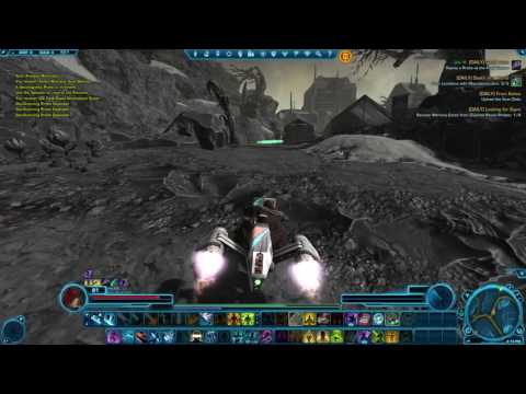 Star Wars the Old Republic: Using the Speeder on Ziost