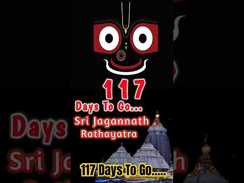 117 Days To Go Sri Jagannath Rathayatra 2024 #jagannathtemple #rathayatra2024 #youtubeshorts