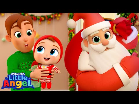 🔴 LIVE 🎄 Happy Holidays with Little Angel | Christmas Kids Songs & Nursery Rhymes