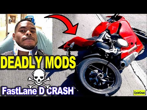 DEADLY Motorcycle Mods - FASTLANE D CRASH