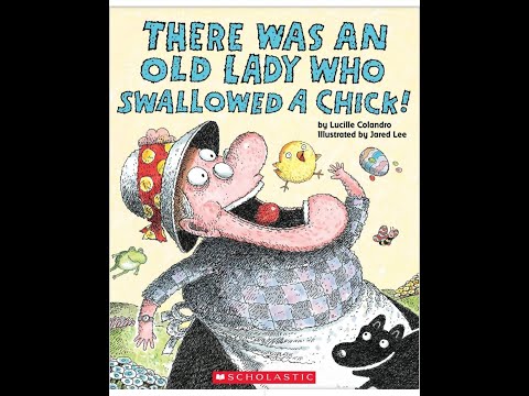 There was an old lady who swallowed a chick !