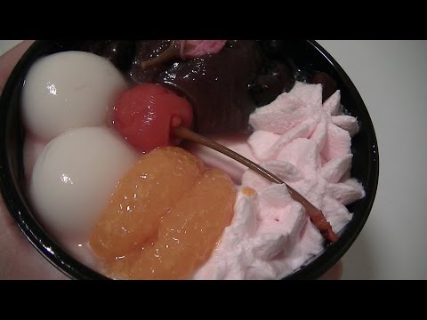 桜あんみつぱふぇ　セブンイレブン　　SEVEN ELEVEN 　Japanese Sweets