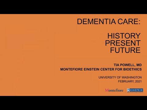 Dementia: Past and Future