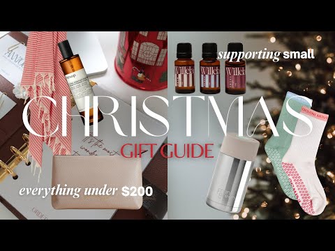 CHRISTMAS GIFT GUIDE 2024 🎄 Quality over quantity - affordable, conscious gift ideas for everyone!