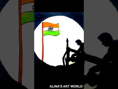 Republic day drawing easy #shorts #youtubeshorts #ytshorts #deshmere #republicday