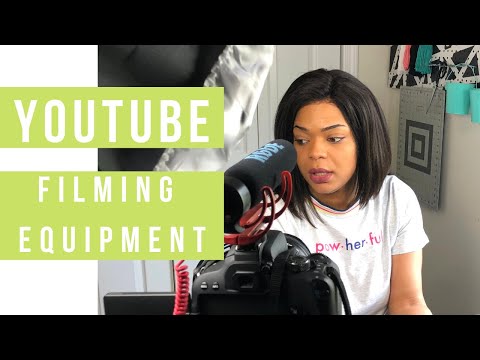 BEST YOUTUBE FILMING EQUIPMENT  FOR SMALL YOUTUBERS | Small Youtuber 101 ep.1